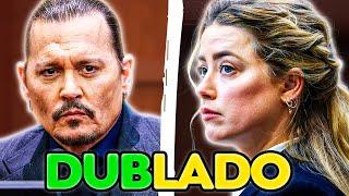 JOHNNY DEPP vs AMBER HEARD Julgamento  DUBLADO