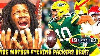 CHIEFS VS PACKERS REACTION 2023 GREEN BAY PACKERS VS KANSAS CITY CHIEFS HIGHLIGHTS REACTION 2023