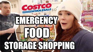 EMERGENCY FOOD STORAGE SHOPPING  COSTCO FAIRBANKS ALASKA Somers In Alaska