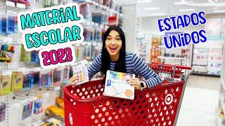 COMPRANDO MEU MATERIAL ESCOLAR 2023 NOS ESTADOS UNIDOS  Luluca