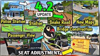 Very New Features & Details video Big Update 4.2 in Bus Simulator Indonesia by Maleo  Bus Game