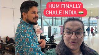 HUM FINALLY CHALE INDIA   VEDA KO MILI FLIGHT ️ MEIN SPECIAL FACILITY  ROHINIDILAIK