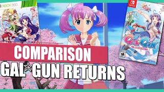 Gal Gun 2011 & Gal Gun Returns 2021 Comparison