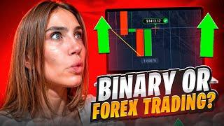 ️ BINARY OR FOREX TRADING? Advantages of Binary Options  Binary and Forex Trading  Binary Trading