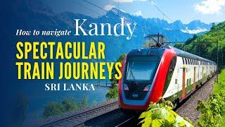 Kandy to Colombo Train Journey  Kandy Vlog 2  Sri Lanka
