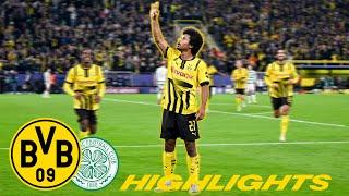 7-1 Adeyemi scores three Guirassy twice  BVB - Celtic  Highlights