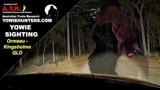 AYR Yowie  Bigfoot Sighting Audio Report #199 at Ormeau - Kingsholme Queensland