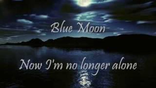 Blue Moon by me with acoustic guitar