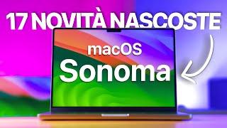 macOS Sonoma  17 NOVITÀ NASCOSTE che DEVI CONOSCERE