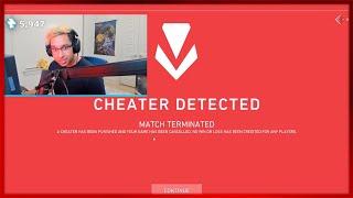  CHEATER DETECTED  MOMENTS in VALORANT...