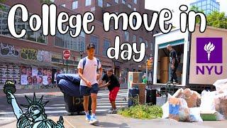 COLLEGE MOVE IN DAY 2023  New York University