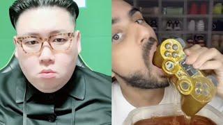 Kim Jong-un vs Crazy man