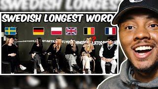 European was shocked by The Longest Word in Swedish  AMERICAN REACTS  Dar The Traveler