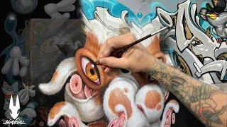 Greg CRAOLA Simkins presents Capitals pt.2 Paintings and a Graffiti Adventure