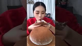 Eating the Biggest Mochi Ever  Eating Challenge 5kg Mochi  #asmr #food #funny #eating #shorts