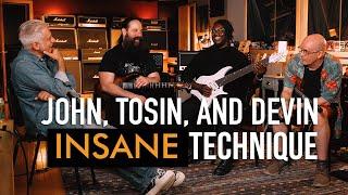 John Petrucci Tosin Abasi and Devin Townsend break down their INSANE Techniques