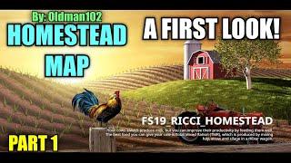 Homestead Map By Oldman102 Live Multiplayer Letsplay Farming Simulator 19