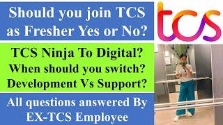 Advantages and Disadvantages of joining TCS as a fresher? TCS Ninja to Digital  @aishwaryanarnaware