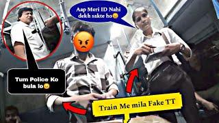 Train Me Fake TT se Hua samna  Xtm Rider vlog