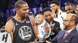 Kevin Durant MVP Trophy Presentation  February 17 2019 NBA All-Star Game