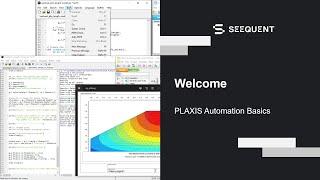 PLAXIS Automation Basics  Welcome 18