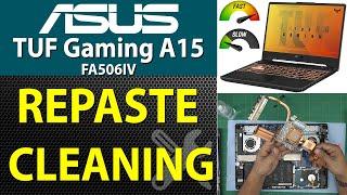 How to Repaste and Clean ASUS Tuf Gaming A15 FA506IV Laptop - Step-by-Step Guide 