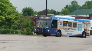 Pace Bus 2016 ElDorado National Axess BRT 6488 On Rt 607 I-90Randall Rd Station-Schaumburg Express