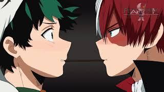 Tododeku Kiss - Pocky Halloween  Todoroki Shoto x Midoriya Izuku  feat. Bakugo Katsuki YAOI