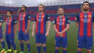 PC FIFA 17 - FC Barcelona vs Manchester United  Full Game 4k 60fps