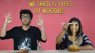 We Tried 15 Types Of Noodles  Ok Tested