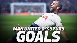 LUCAS MOURAS DOUBLE AT OLD TRAFFORD  Manchester United 0-3 Spurs