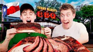 Brits try real Texas BBQ for the first time