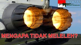 Mengapa Nozzle Pesawat Jet Tidak Meleleh?