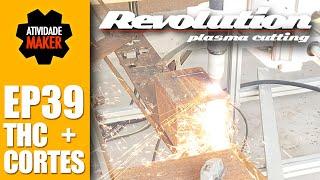 CNC Plasma Projeto Completo #39  Plasma cutting - Configurações do THC