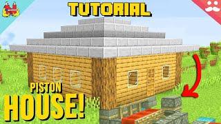 9x9 Piston House Tutorial Minecraft 1.16 Mumbo Jumbo Design