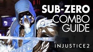SUB-ZERO Beginner Combo Guide - Injustice 2