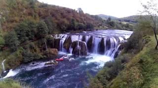 Waterfall jump