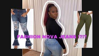 FASHION NOVA JEANS  TRY ON HAUL  SIZE 1X and 15