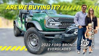 2022 Ford Bronco Everglades Family Review with Child Seat Installation and Luggage Test