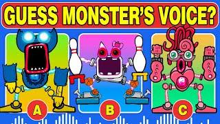 Banbaleena Wubbox vs Huggy Wuggy Wubbox - Guess MONSTERS VOICE MSM #8