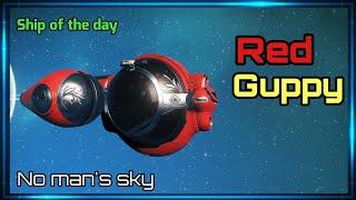 Red guppy in no mans sky