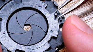 How The Lens Aperture Mechanism Works In Detail - How It Works Canon 50mm f1.8 II