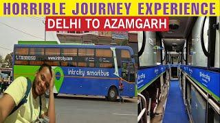 Unusual Journey Delhi to Azamgarh  Smart Sleeper Bus