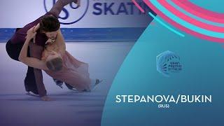 StepanovaBukin RUS  Ice Dance FD  Gran Premio dItalia 2021  #GPFigure