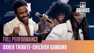 Childish Gambino and Keke Palmer Perform U Dont Have To Call in Tribute to Usher  BET Awards 24