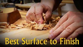 Burnishing - Strive for the Best Surface Before You Apply Finish.