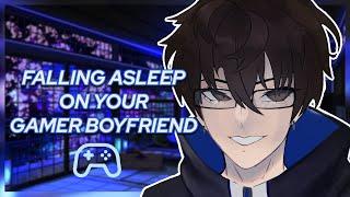 Falling Asleep on your Gamer Boyfriend  Boyfriend ASMR M4A Comfort Banter