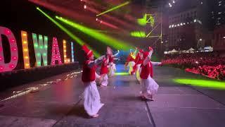 Bhangra Dance Performance at BNZ Walkling Diwali festival 2023 ￼