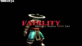 Mortal Kombat Shaolin Monks Fatalities a Shadow Priest con Kung Lao