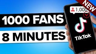 How To Get 1000 REAL Followers on TikTok in 7 Minutes 2024 Update